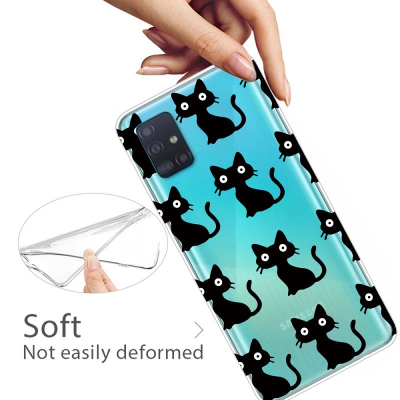 Cover Samsung Galaxy A31 Mobilcover Flere Sorte Katte