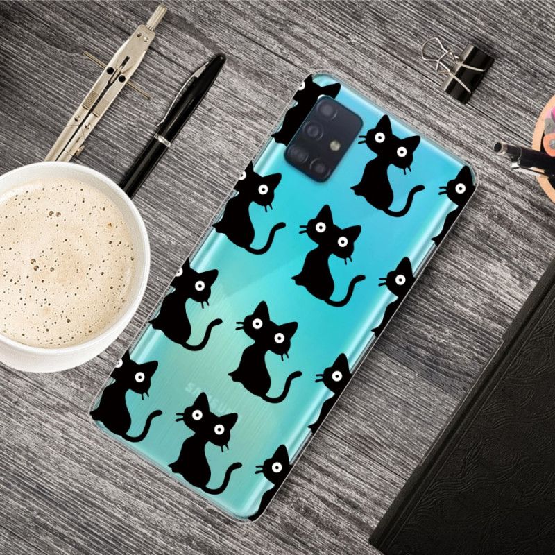 Cover Samsung Galaxy A31 Mobilcover Flere Sorte Katte