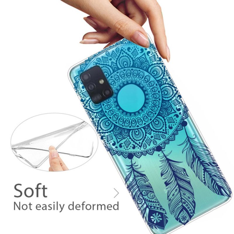 Cover Samsung Galaxy A31 Mobilcover Unik Blomstermandala