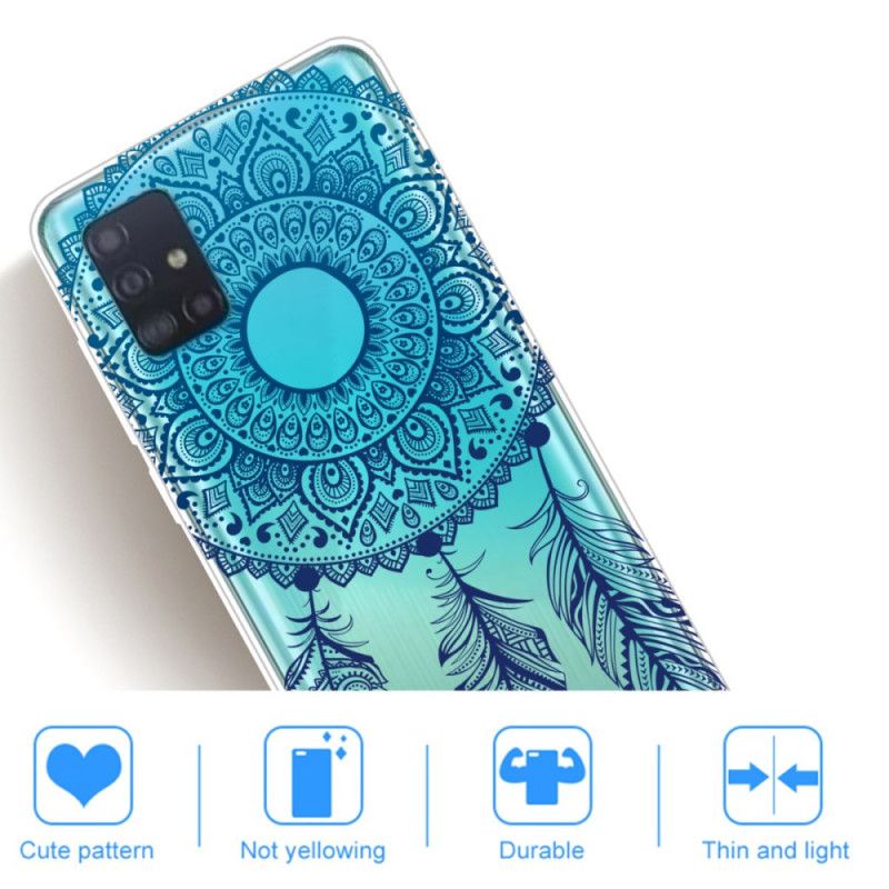 Cover Samsung Galaxy A31 Mobilcover Unik Blomstermandala