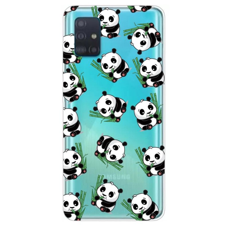 Cover Samsung Galaxy A31 Små Pandaer