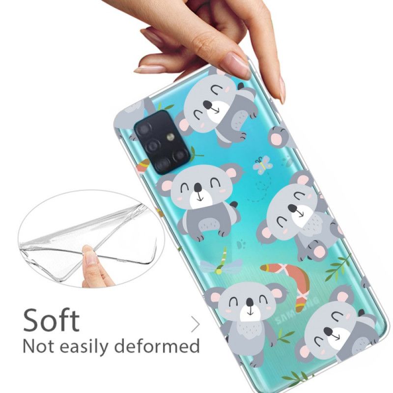 Cover Samsung Galaxy A31 Søde Koalaer Beskyttelse