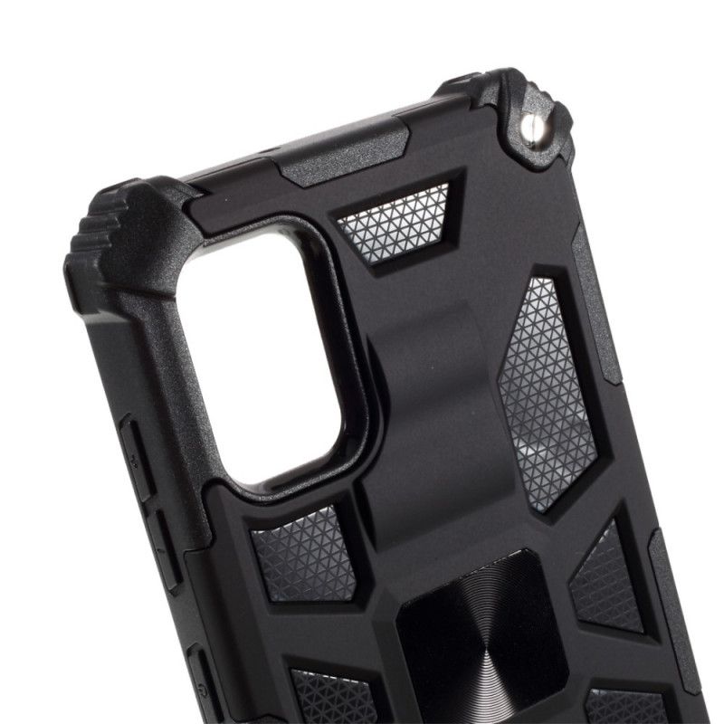 Cover Samsung Galaxy A31 Sort Aftagelig Med Kickstand