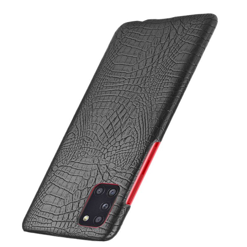 Cover Samsung Galaxy A31 Sort Krokodillehudeffekt