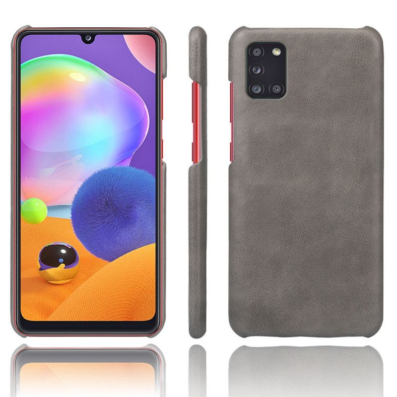 Cover Samsung Galaxy A31 Sort Ksq Lædereffekt