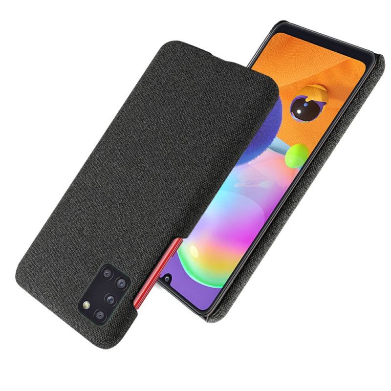 Cover Samsung Galaxy A31 Sort Ksq Stoftekstur