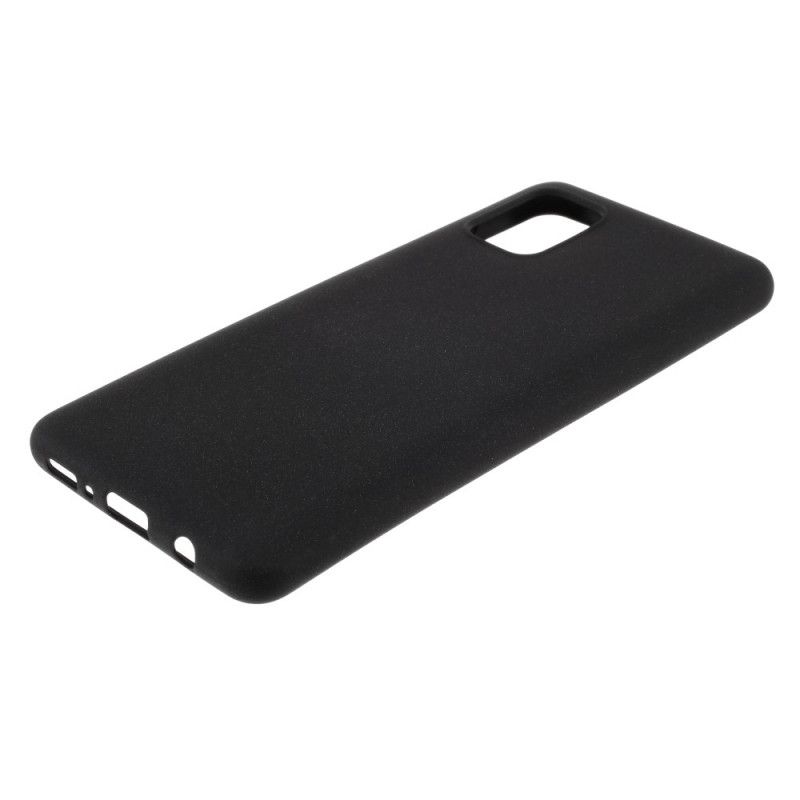 Cover Samsung Galaxy A31 Sort Mattsilikone