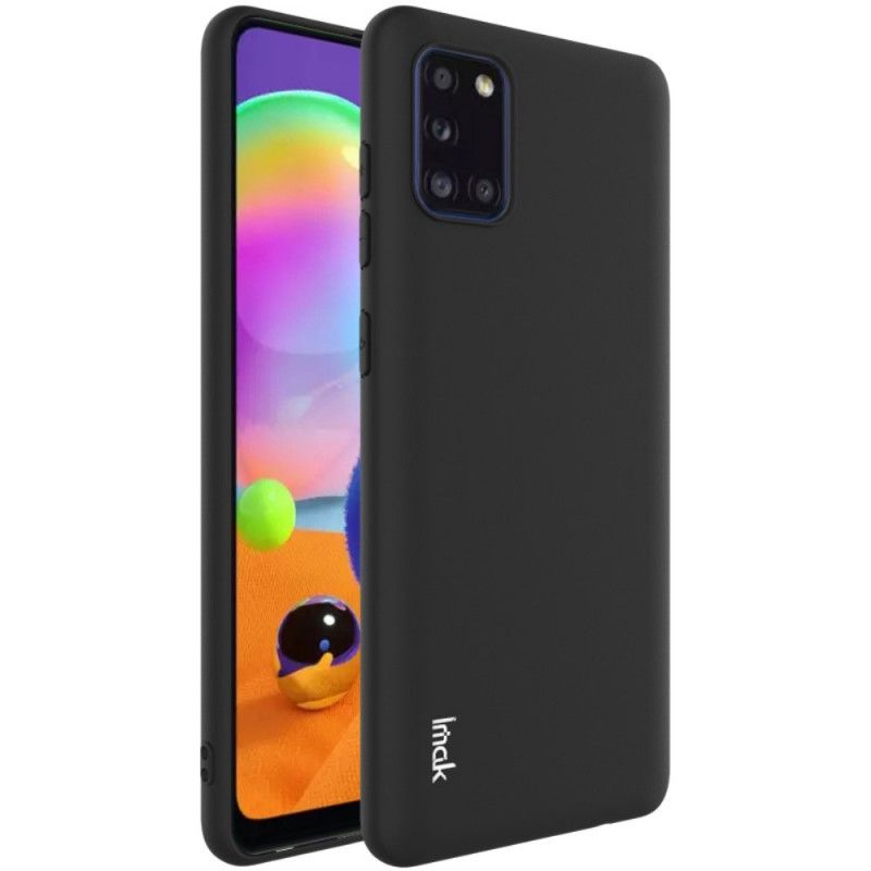 Cover Samsung Galaxy A31 Sort Uc-1-Serie Silikone Måtter Imak