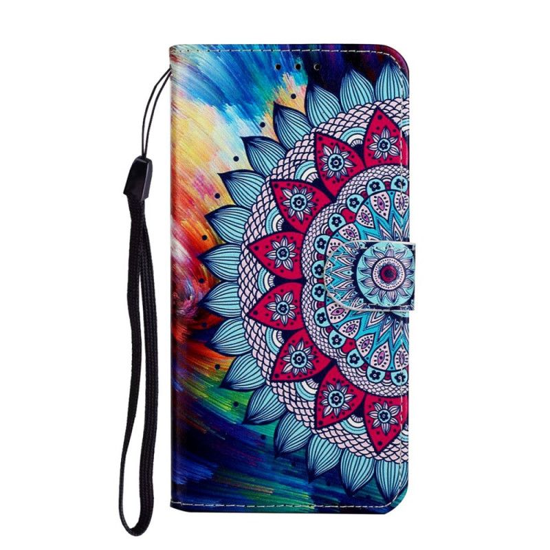 Flip Cover Læder for Samsung Galaxy A31 Konge Mandala