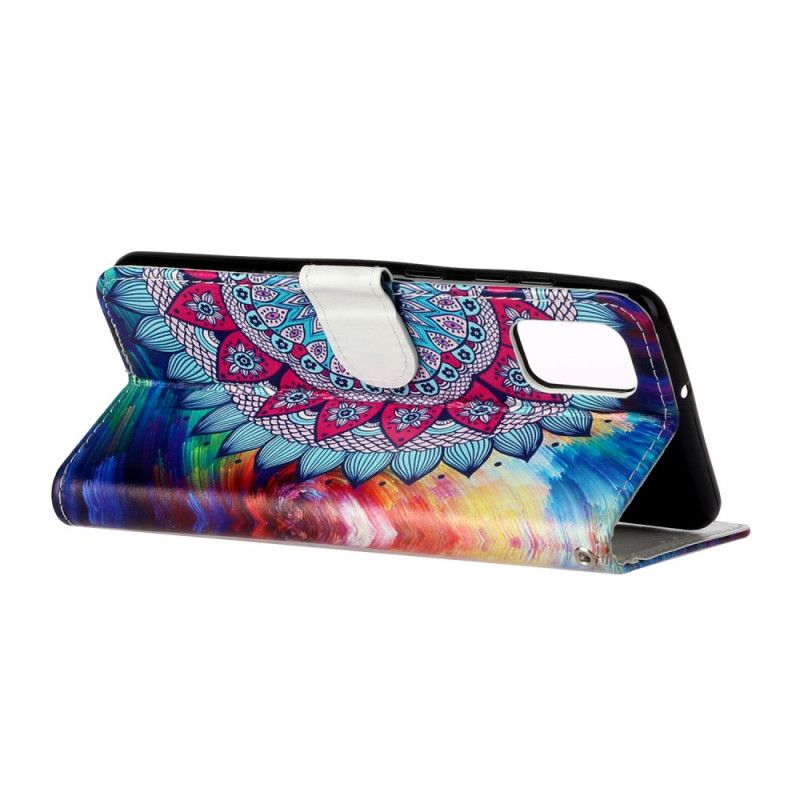 Flip Cover Læder for Samsung Galaxy A31 Konge Mandala