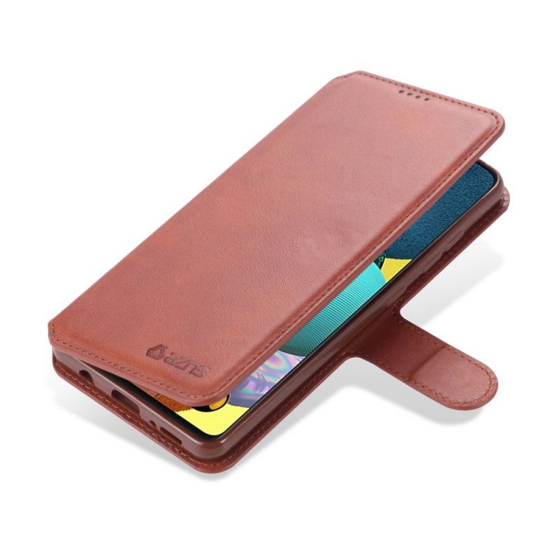 Flip Cover Læder for Samsung Galaxy A31 Sort Retro Azns