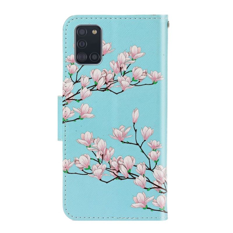 Flip Cover Læder Samsung Galaxy A31 G-Streng