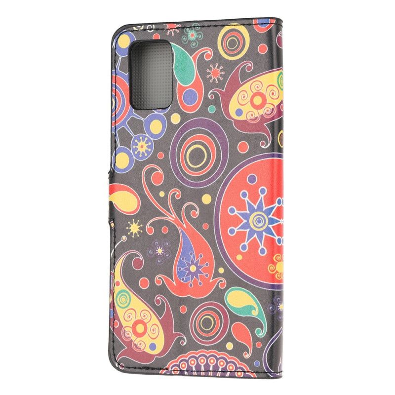 Flip Cover Læder Samsung Galaxy A31 Galakse Design Beskyttelse