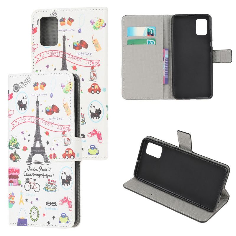 Flip Cover Læder Samsung Galaxy A31 Jeg Elsker Paris