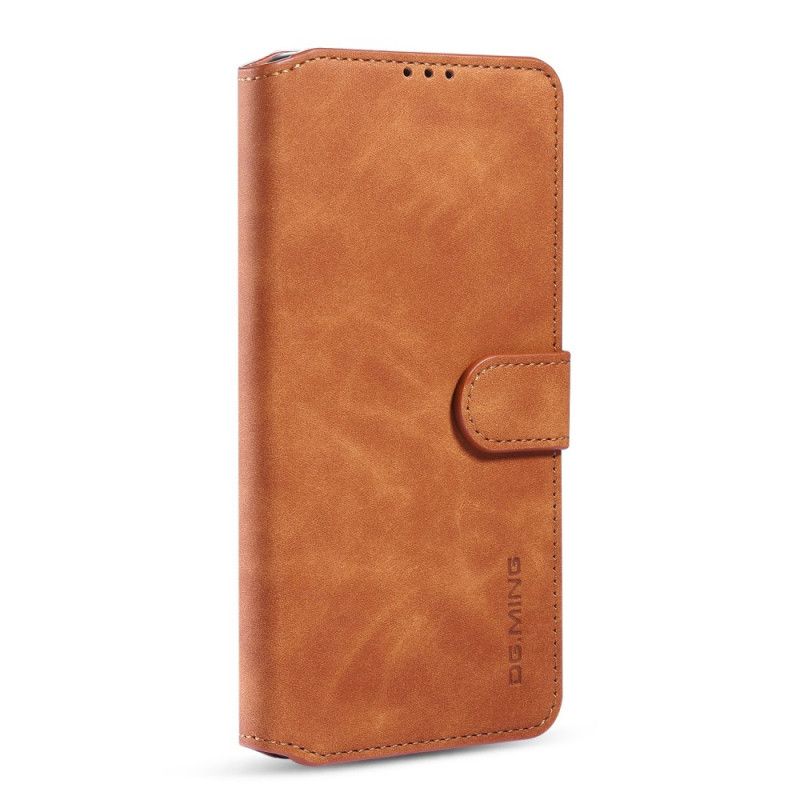 Flip Cover Læder Samsung Galaxy A31 Sort Retro Dg.Ming Beskyttelse