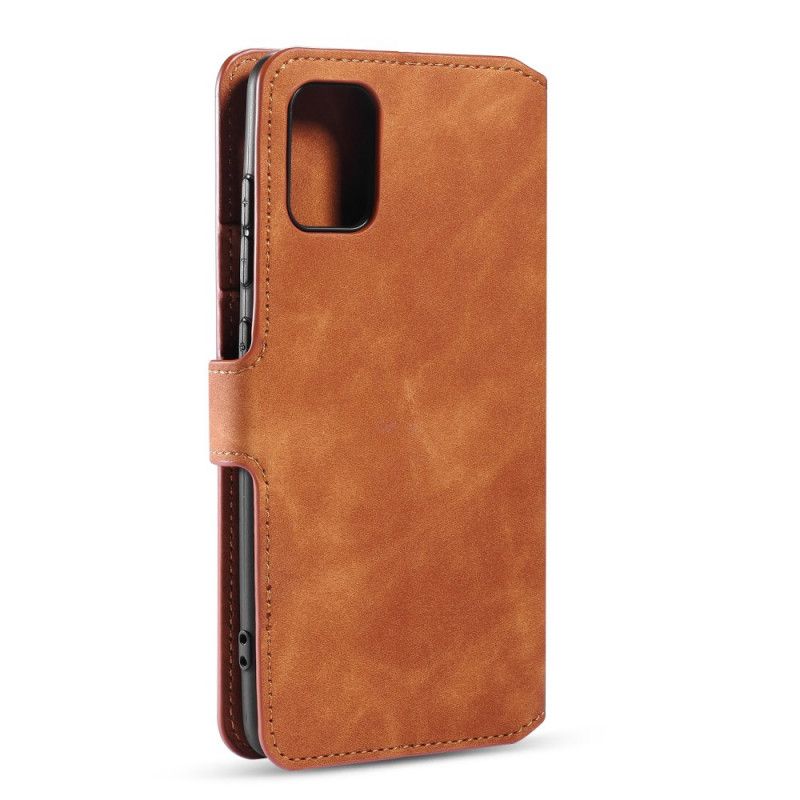 Flip Cover Læder Samsung Galaxy A31 Sort Retro Dg.Ming Beskyttelse