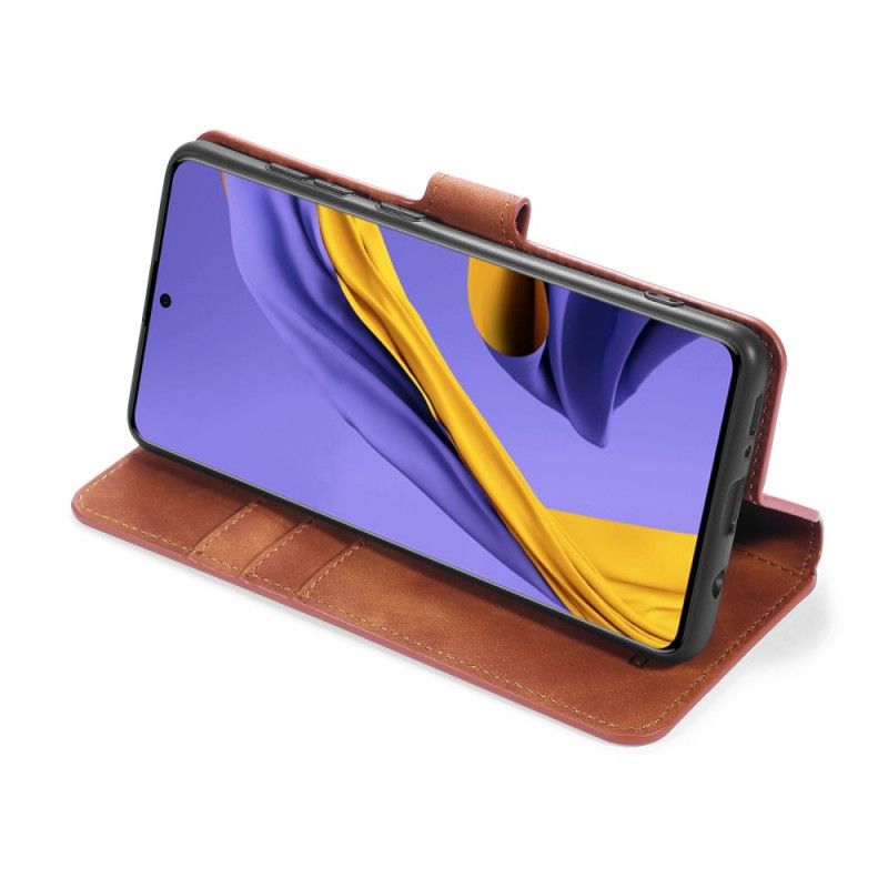 Flip Cover Læder Samsung Galaxy A31 Sort Retro Dg.Ming Beskyttelse