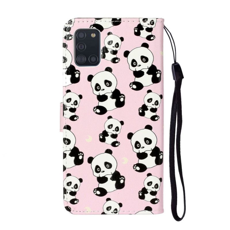 Flip Cover Samsung Galaxy A31 Kun Pandaer