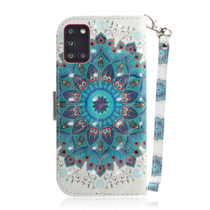 Flip Cover Samsung Galaxy A31 Mesterlig Mandala Med Rem