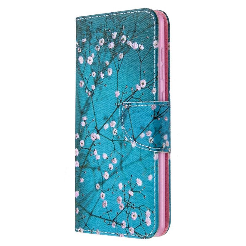 Flip Cover Samsung Galaxy A31 Mobilcover Blomstrende Træ