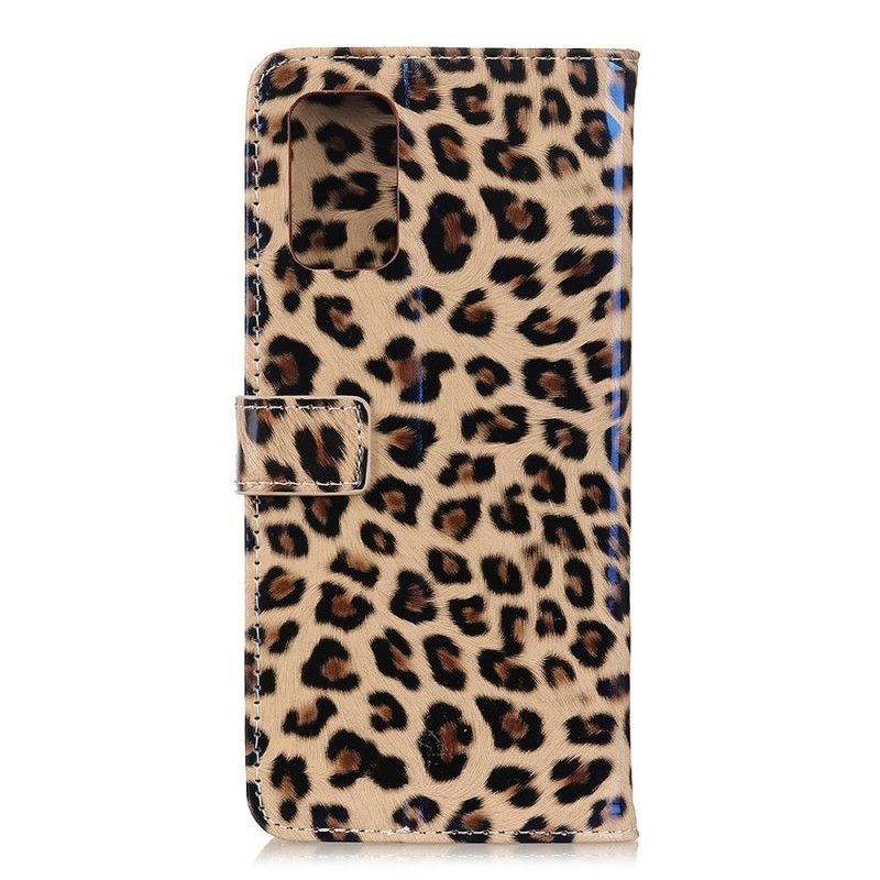 Flip Cover Samsung Galaxy A31 Mobilcover Leopard