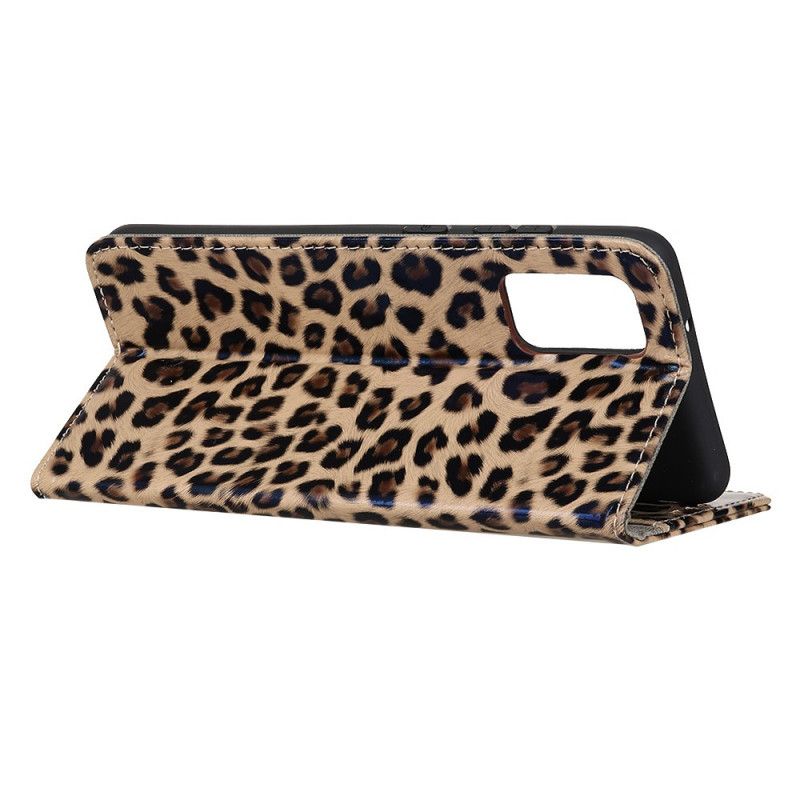 Flip Cover Samsung Galaxy A31 Mobilcover Leopard