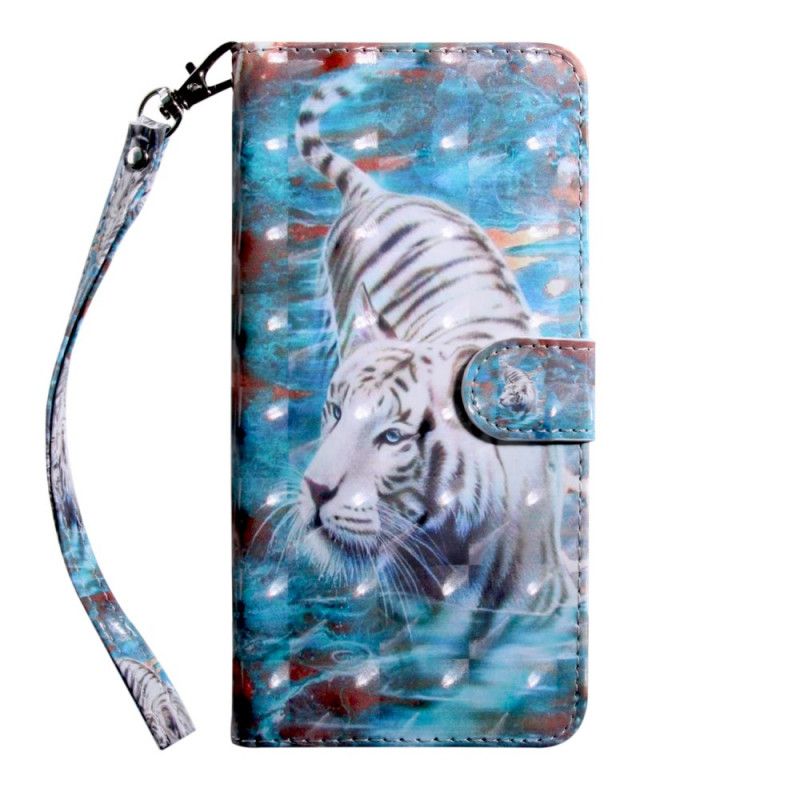 Flip Cover Samsung Galaxy A31 Mobilcover Tiger I Vandet