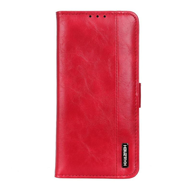 Flip Cover Samsung Galaxy A31 Sort Mobilcover Khazneh Elegance Læder Stil