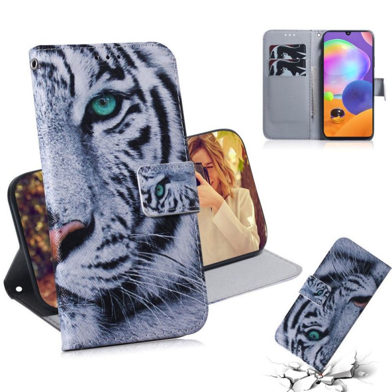 Flip Cover Samsung Galaxy A31 Tigeransigt