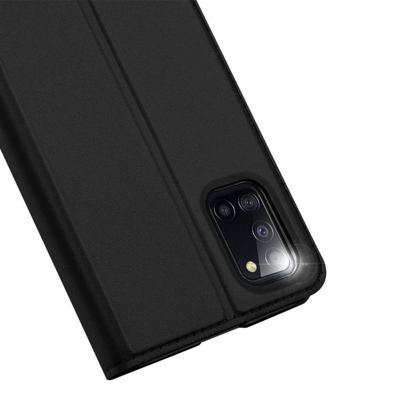 Læder Cover Samsung Galaxy A31 Sort Pro Dux Ducis Hud Beskyttelse