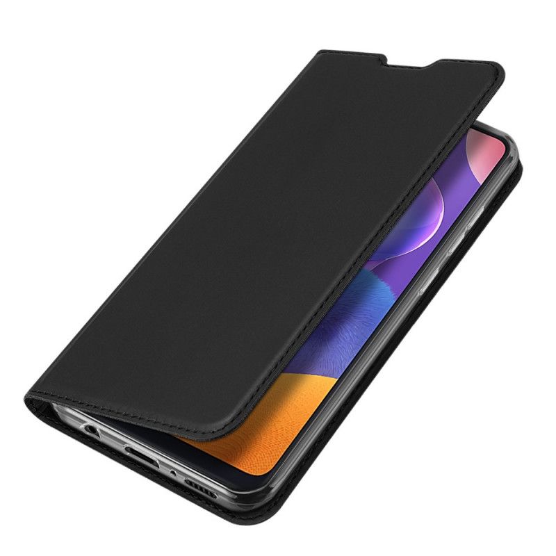 Læder Cover Samsung Galaxy A31 Sort Pro Dux Ducis Hud Beskyttelse