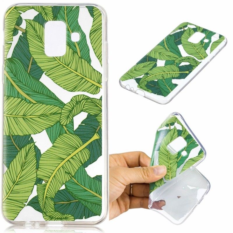 Cover for Samsung Galaxy A6 Gennemsigtige Grafiske Ark