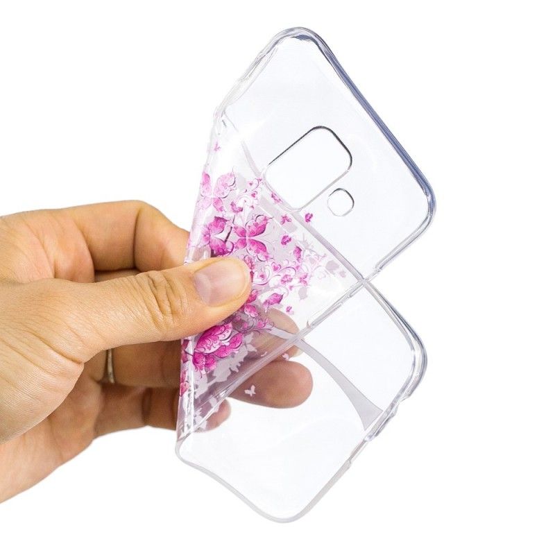 Cover Samsung Galaxy A6 Gennemsigtigt Sommerfugletræ