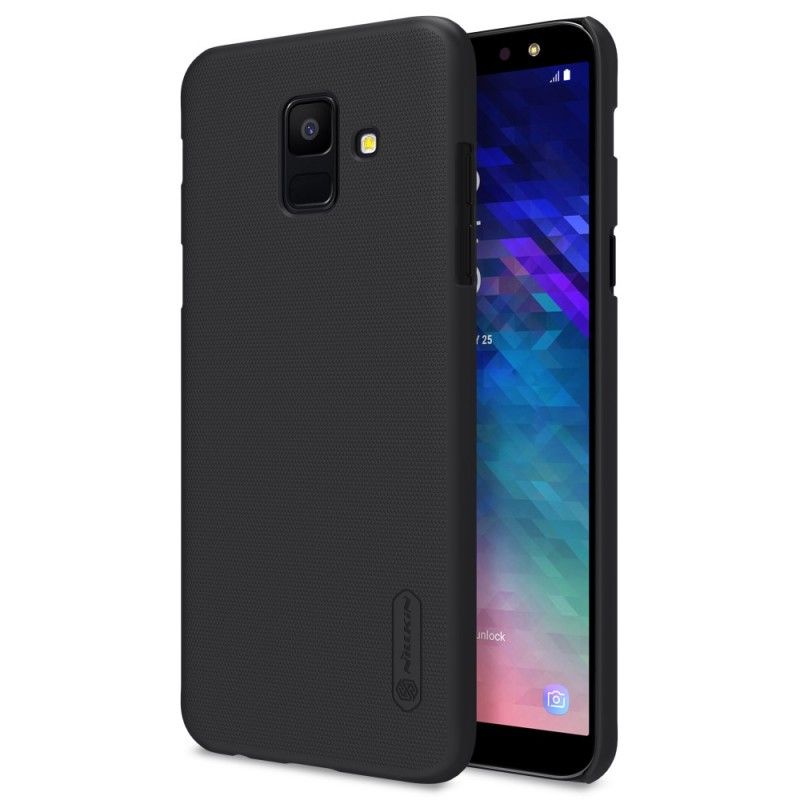 Cover Samsung Galaxy A6 Hvid Stiv Frostet Nillkin