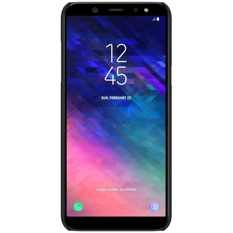 Cover Samsung Galaxy A6 Hvid Stiv Frostet Nillkin