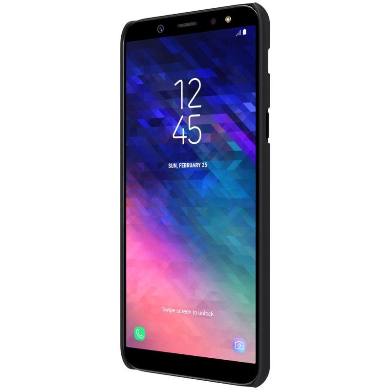 Cover Samsung Galaxy A6 Hvid Stiv Frostet Nillkin