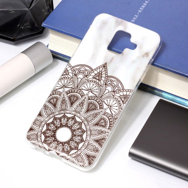 Cover Samsung Galaxy A6 Marmoreret Mandala Beskyttelse