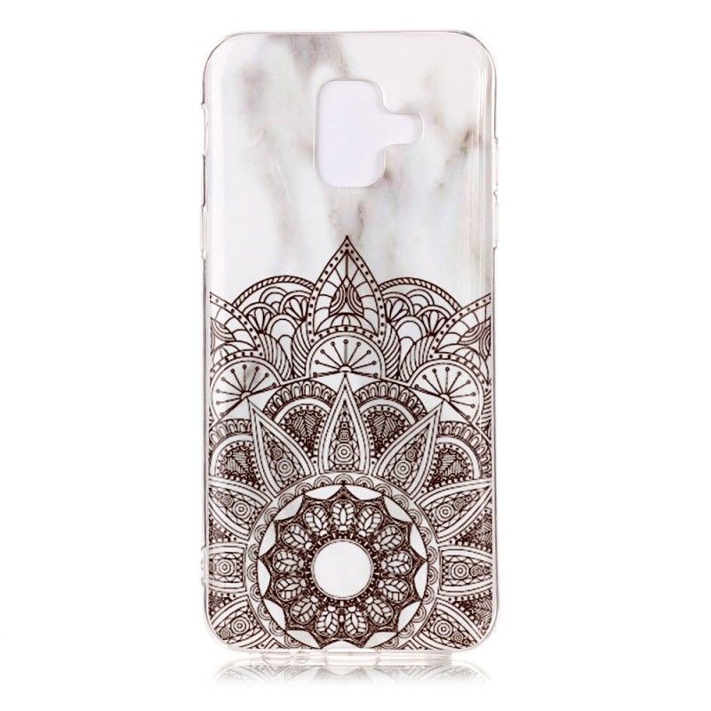 Cover Samsung Galaxy A6 Marmoreret Mandala Beskyttelse