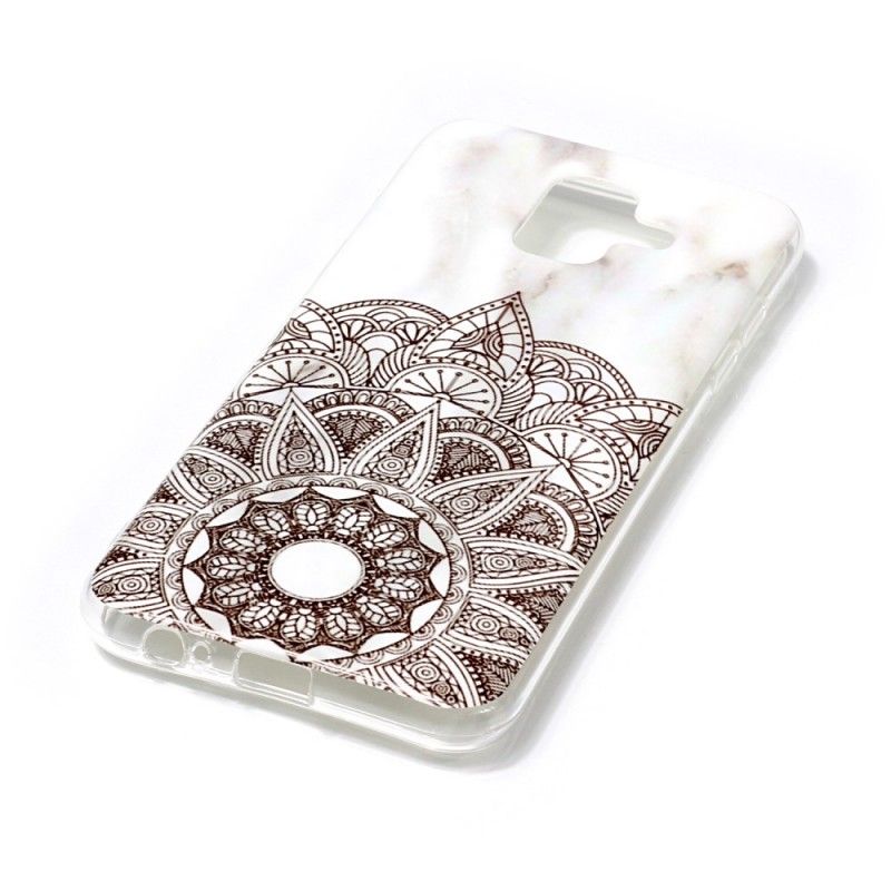 Cover Samsung Galaxy A6 Marmoreret Mandala Beskyttelse