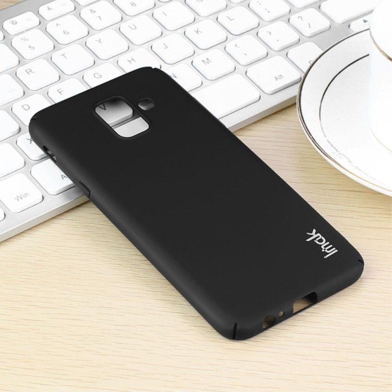 Cover Samsung Galaxy A6 Rød Mobilcover Silke Serie