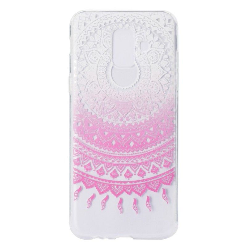 Cover Samsung Galaxy A6 Rose Gennemsigtig Farverig Mandala