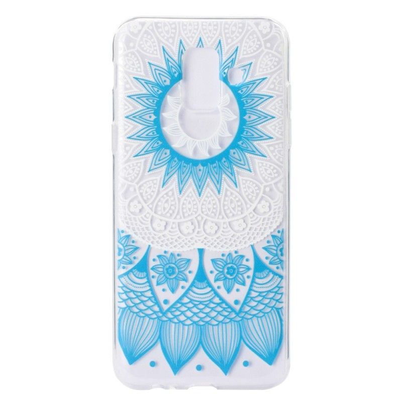 Cover Samsung Galaxy A6 Rose Gennemsigtig Farverig Mandala