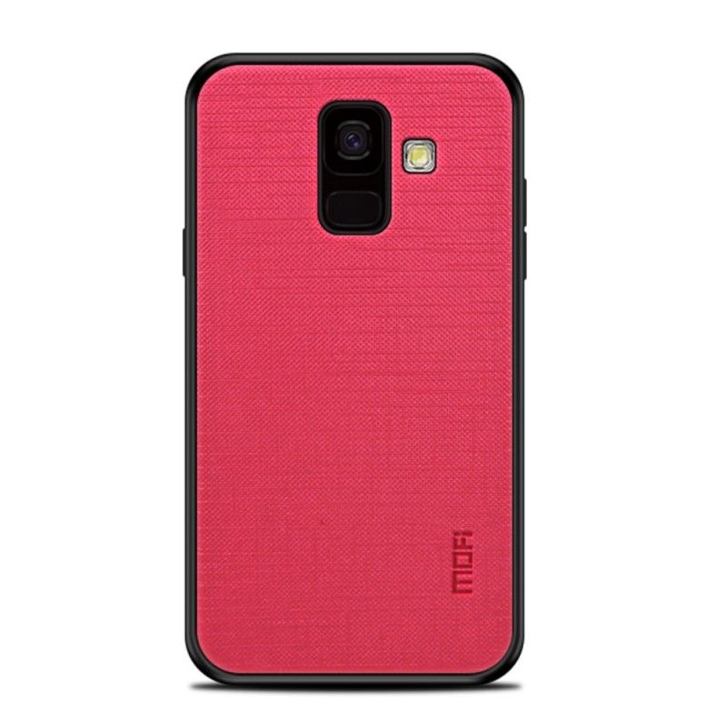 Cover Samsung Galaxy A6 Sort Flettet Mofi