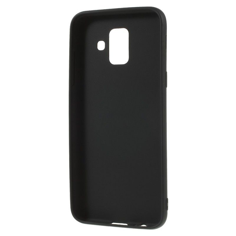 Cover Samsung Galaxy A6 Sort Mobilcover Silikone