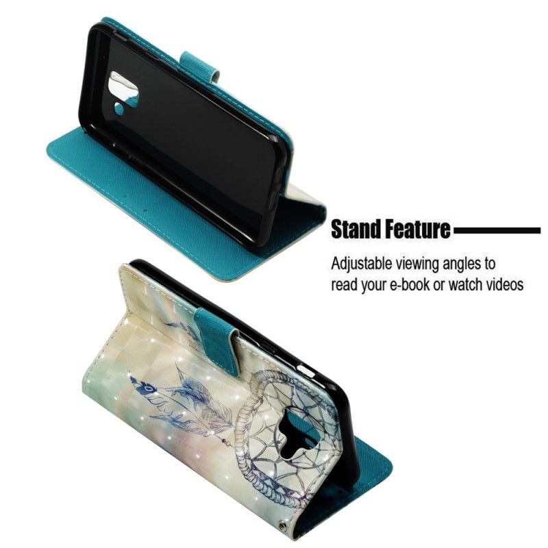 Flip Cover Læder Samsung Galaxy A6 3D Drømmefanger