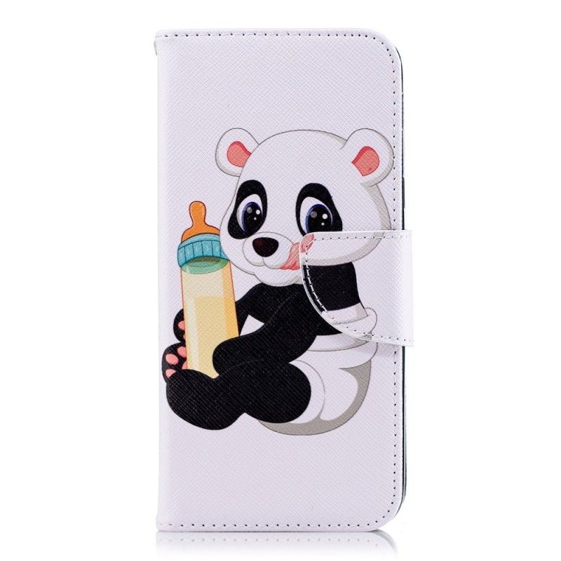 Flip Cover Læder Samsung Galaxy A6 Babypanda Beskyttelse