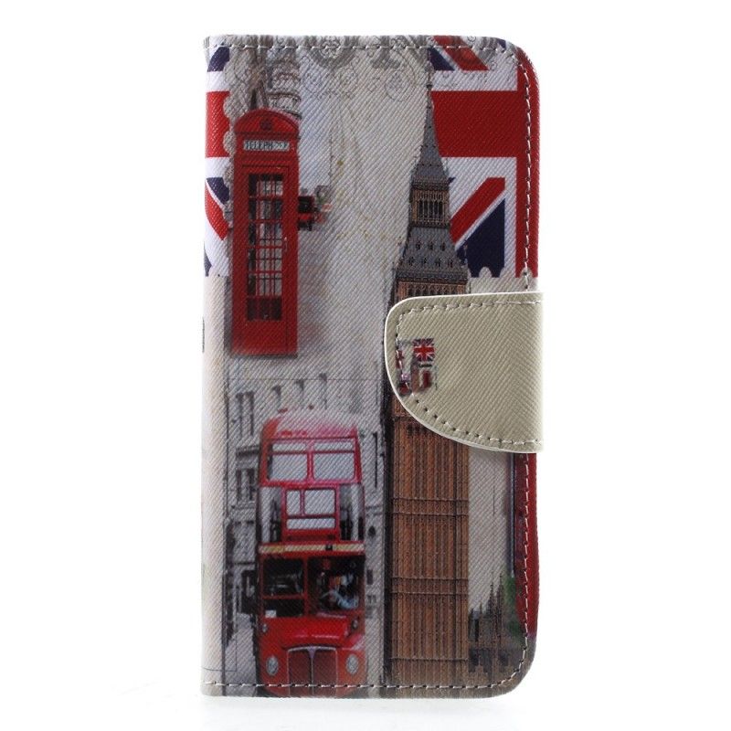 Flip Cover Læder Samsung Galaxy A6 London Liv Original