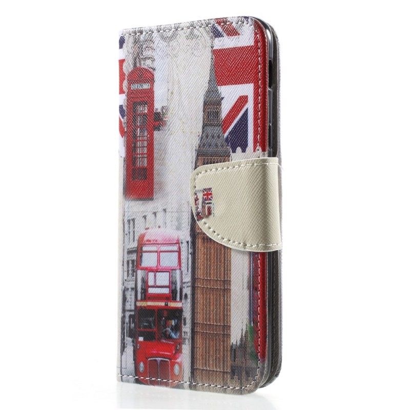 Flip Cover Læder Samsung Galaxy A6 London Liv Original