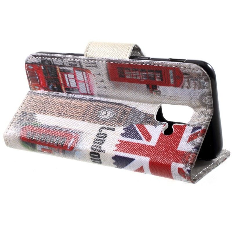 Flip Cover Læder Samsung Galaxy A6 London Liv Original