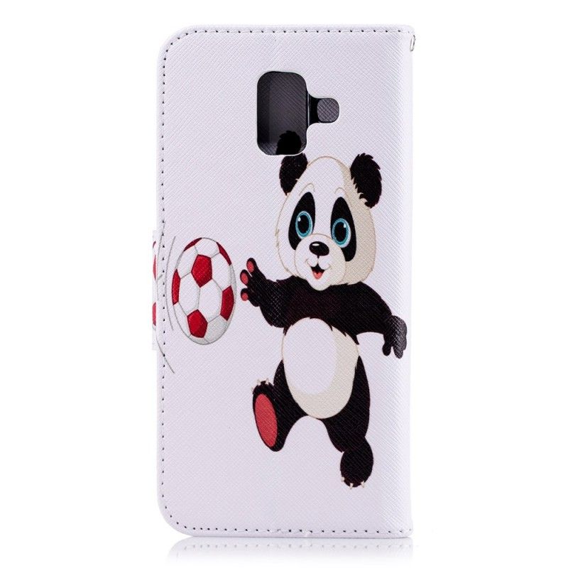 Flip Cover Samsung Galaxy A6 Mobilcover Pandafod